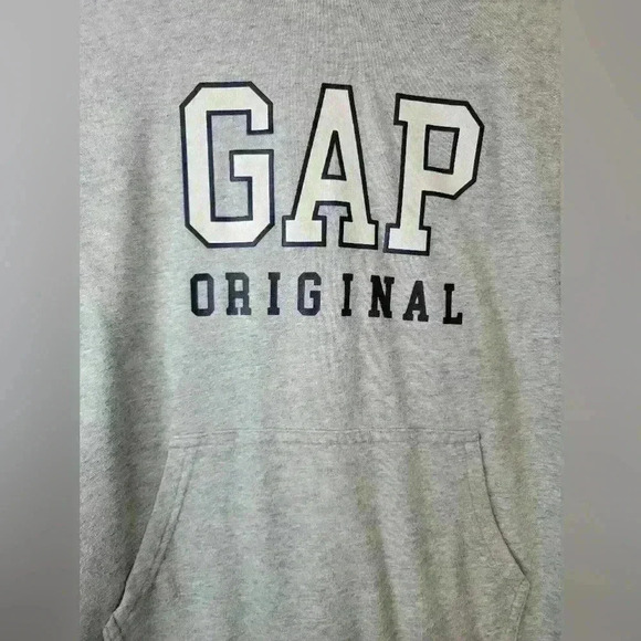 Gap Kids Hoodie gray. Size XL(14-16) cotton/poly blend. - Picture 2 of 5
